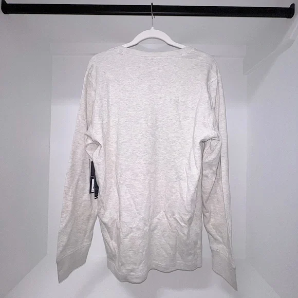 US Polo Assn. Men’s Cream Long Sleeve Shirt - Picture 2 of 3